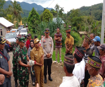 Dandim Manggarai 1612 Resmikan Pompa Hidram Pertanian di Desa Paan Leleng