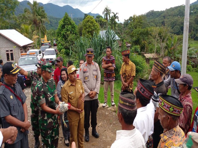 Dandim Manggarai 1612 Resmikan Pompa Hidram Pertanian di Desa Paan Leleng