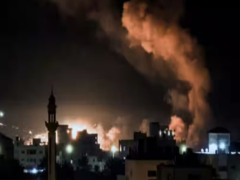 Serangan Udara Israel Sasar Pabrik Roket Bawah Tanah Hamas di Gaza