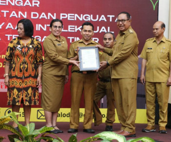 Wagub NTT Dorong Pemerintah Kabupaten/Kota Segera Buat Perda Kekayaan Intelektual