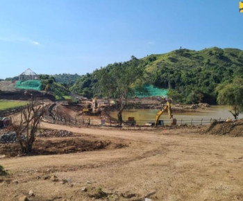 Bangun Embung Anak Munting 4,5 Hektar Dukung Destinasi Prioritas Labuan Bajo