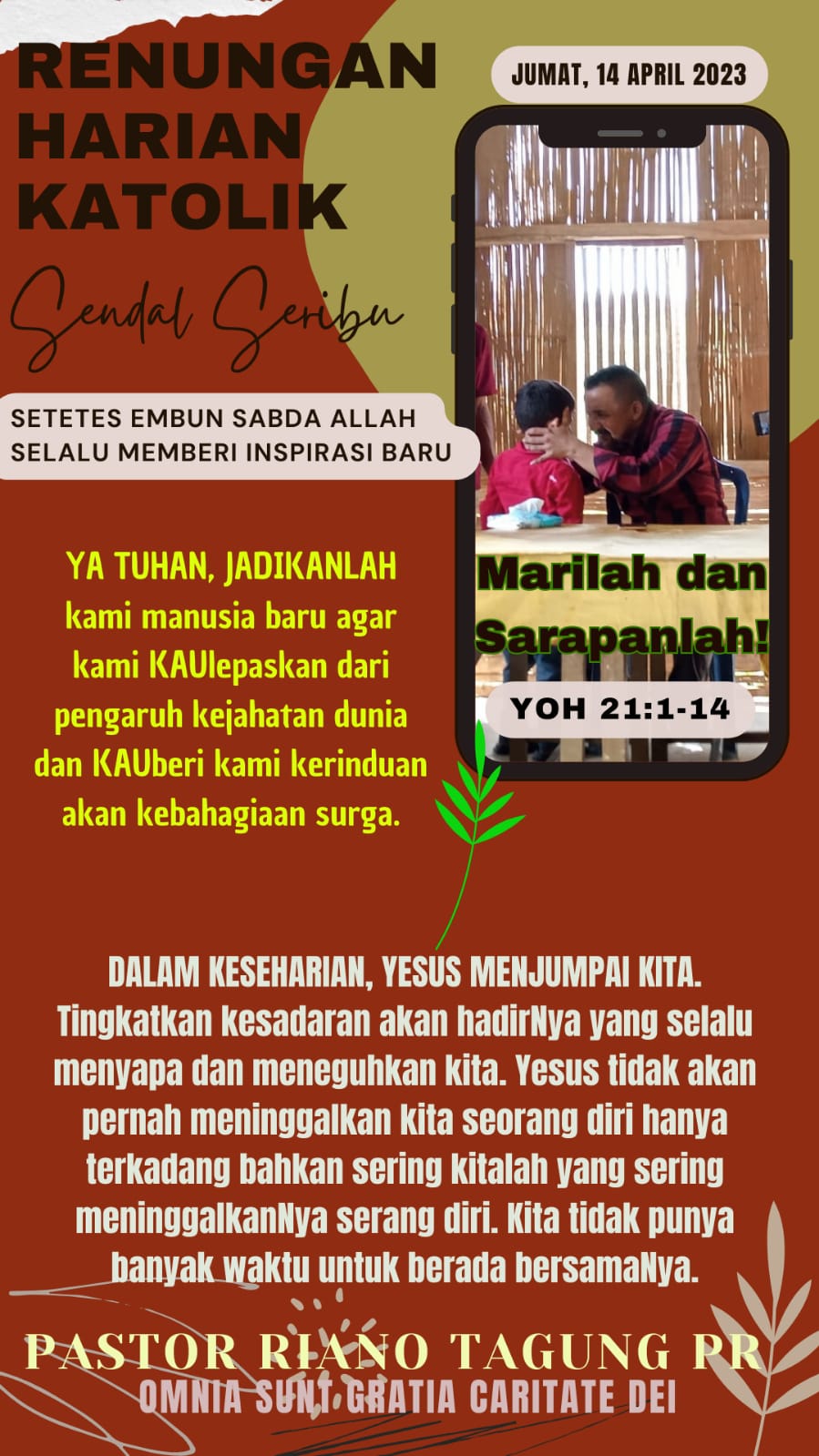 Yesus Menjumpai Kita 