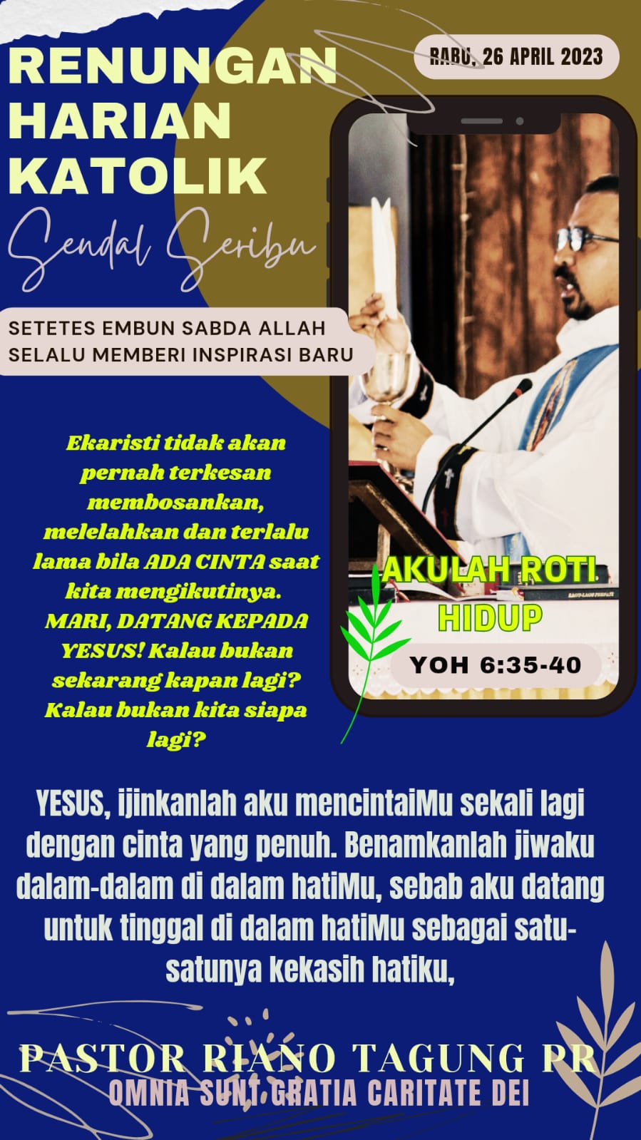 Datang Kepada Yesus