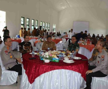 Kapolresta Deli Serdang Hadiri Halal Bi Halal Kodim 0204/DS