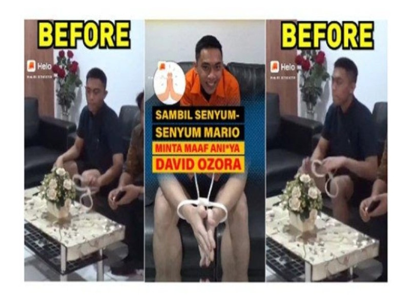 Viral Video Mario Dandy Bongkar Pasang Borgol Sendiri