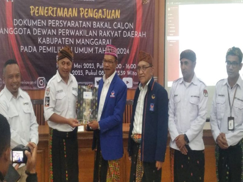 Partai NasDem Manggarai Targetkan 7 Kursi Pemilu 2024