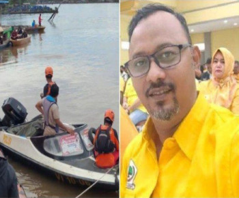 Penyebab Plt Ketua Golkar Kubu Raya Lompat ke Sungai Usai Daftar Caleg, Sempat Ajak Istri