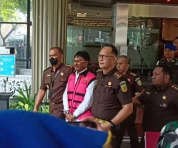 Gereja di NTT Nikmati Uang Haram Johnny Plate pada Juni 2021