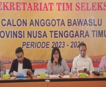 Tim Seleksi Tetapkan Empat Calon Anggota Bawaslu NTT