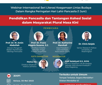 Pendidikan Pancasila dan Tantangan Kohesi Sosial dalam Masyarakat Plural Masa Kini*