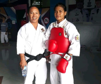 Siska, Atlet Shorinji Kempo Mabar Wakili NTT Ikut Kualifikasi Pra PON 2024 di Surabaya