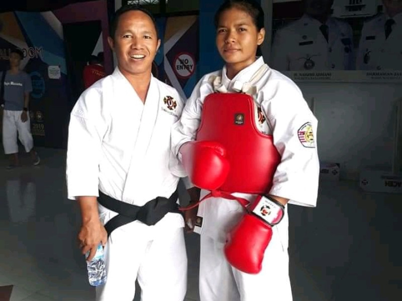 Siska, Atlet Shorinji Kempo Mabar Wakili NTT Ikut Kualifikasi Pra PON 2024 di Surabaya