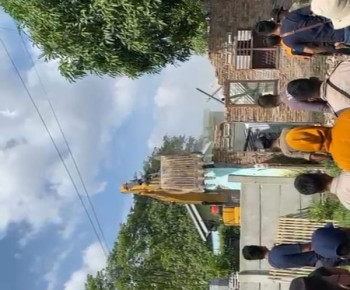 Penertiban HGU PTPN 2 Sampali Berlanjut, 3 Rumah dibongkar