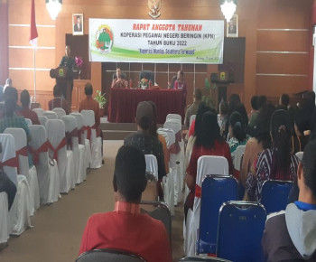 Wabup Heribertus Ingatkan Anggota Koperasi Beringin Lunasi Pinjaman Tepat Waktu