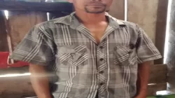 Yustinus Sehong, Warga Dusun Pasat yang diancam dengan sebilah Parang oleh terduga pelaku, Thomas Didi