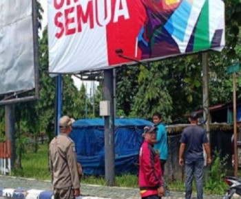 Dandim Copot Baliho Ganjar, Loyalisnya Marah-Marah