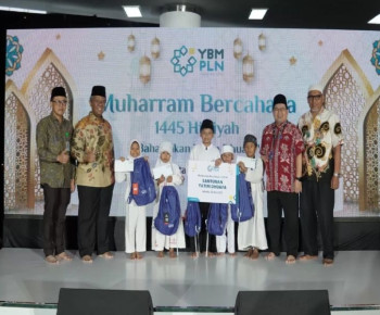 Semarak Bulan Muharam, YBM PLN Santuni 20 Ribu Anak Yatim Dhuafa