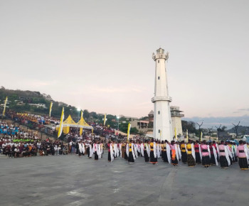 Ratusan Aparat Kepolisian Diturunkan Guna Amankan Festival Golo Koe di Labuan Bajo