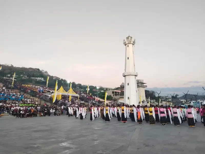 Ratusan Aparat Kepolisian Diturunkan Guna Amankan Festival Golo Koe di Labuan Bajo