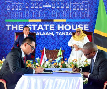 Presiden Jokowi Ikut Saksikan PLN Teken MoU dengan TANESCO, Kembangkan Ekosistem Ketenagalistrikan di Tanzania