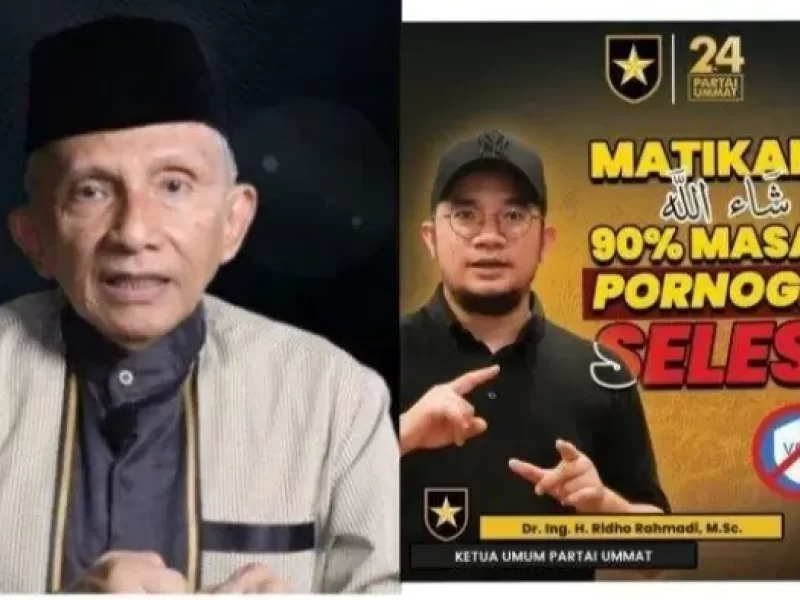 Partai Ummat Bakal Matikan VPN Berantas Pornografi Jika Menang