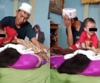 Video Bayi Berusaha Bangunkan Jenazah Ibunya, Suami Bercucuran Air Mata