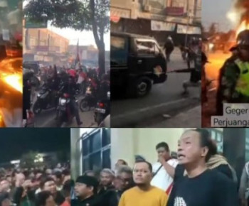 Bentrok Massa PDIP VS GPK di Muntilan Magelang