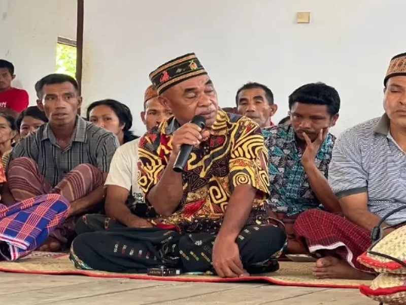 Sosialisasi FPIC, Tokoh Gendang Lale Sebut Warga Dukung Penuh Pengembang PLTP Ulumbu 5-6 di Poco Leok