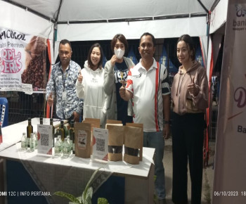 Produk UMKM Binaan Bank NTT Cabang Ruteng Ramaikan Pameran Festival Golo Curu