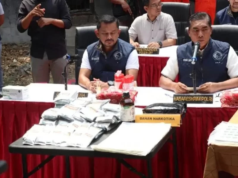 Bareskrim Polri Gerebek Pabrik Keripik Pisang Narkotika di Bantul