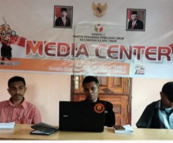 Cegah Pelanggaran Kampanye Panwaslucam Ile Ape Timur Gelar Rakor Bersama Pengawas Desa