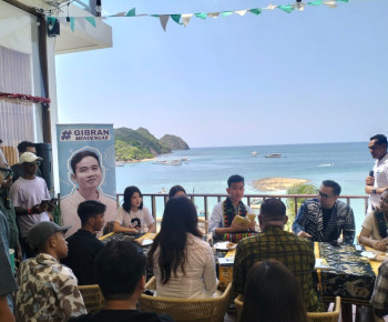 Sambangi Labuan Bajo, Gibran Serap Aspirasi Anak Muda dan Komunitas Kreatif