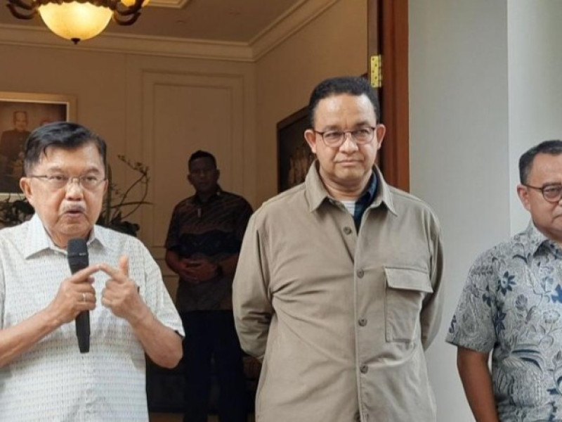 Resmi, Jusuf Kalla Dukung Anies-Imin di Pilpres 2024