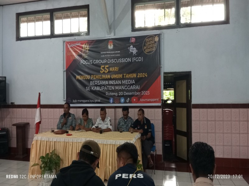 KPU Manggarai Jelaskan Perbedaan Kategori Pemilih DPT, DPTb, dan DPK Pemilu 2024