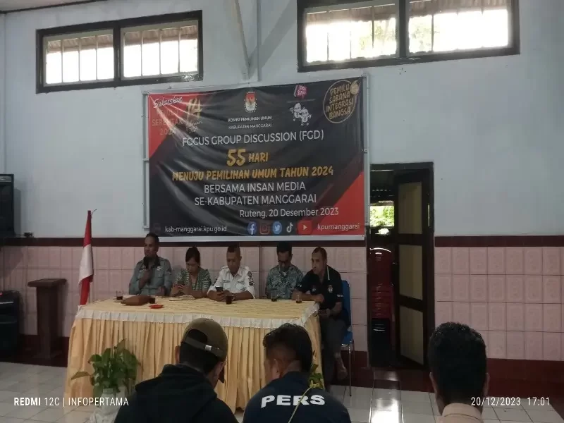 KPU Manggarai Jelaskan Perbedaan Kategori Pemilih DPT, DPTb, dan DPK Pemilu 2024