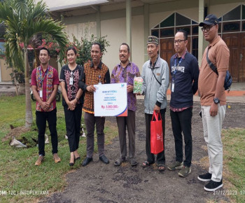 Berbagi Kanal Bank NTT Ruteng Berakhir di Paroki Ekaristi Kudus Ka – Redong