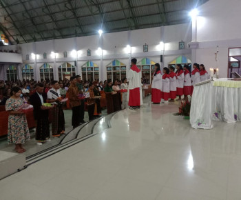 Pater Kris Sambu: Selama Kita Hidup, Kita Selalu Memiliki Kesulitan, Tantangan dan Kesusahan