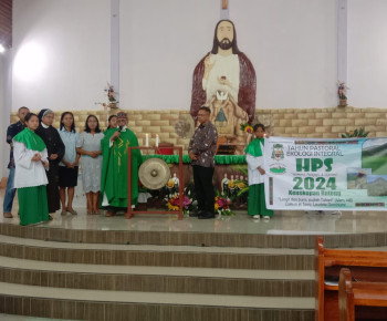 Layanan Pastoral Ekologi Integral Diimplementasi di Paroki Ekaristi Kudus Ka Redong Tahun 2024