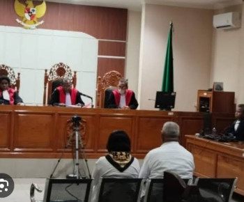 PN Jayapura Ajukan Kasasi Johanes Rettob dan Silvi Herawati ke MA