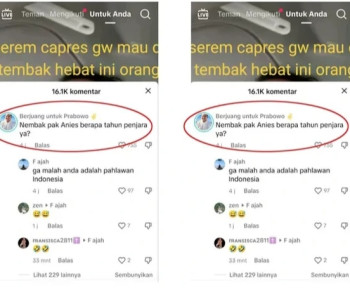 Diduga Pendukung Prabowo Subianto Ancam Tembak Anies Baswedan: Nembak Berapa Tahun Penjara Ya?