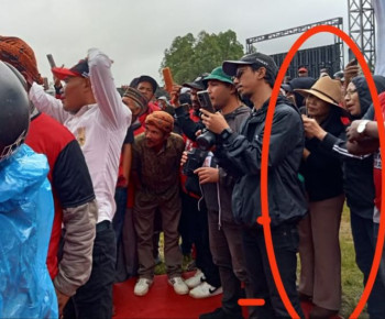 Oknum ASN Nekat Ikut Kampanye Akbar Ganjar Pranowo di Manggarai, Gerindra Desak Ketegasan Bawaslu