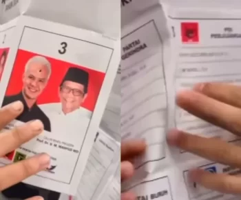 Viral Video TKI Taiwan Terima Surat Suara Sudah Dicoblos Paslon Ganjar-Mahfud, Warganet: 03 Main Lagi Ya?