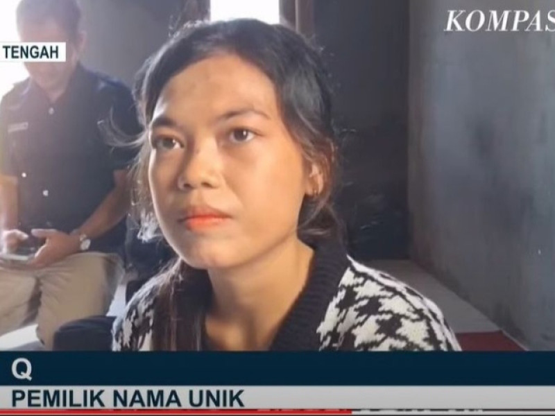 Nama Wanita Asal Pekalongan Ini Cuma Satu Huruf, Q