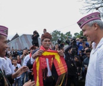 Ganjar Keok di Kampung Ruteng, Meski Sudah Sempat Sowan ke Rumah Gendang