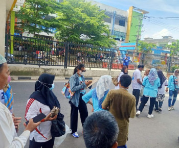 KSI Prabumulih Berbagi 1500 Makan Siang Gratis ke Masyarakat