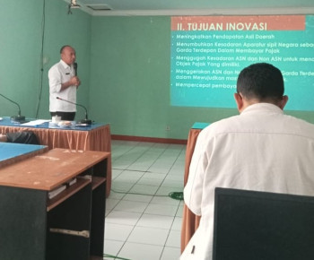 Realisasi PBB – P2 Masih Rendah, Kanis Nasak Tekankan ASN Harus jadi Contoh