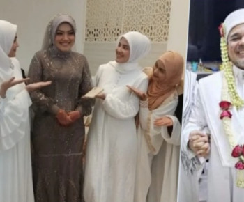 Bukan orang Sembarangan, inilah Sosok Syarifah Mona Hasinah Alaydrus Istri Baru Habib Rizieq