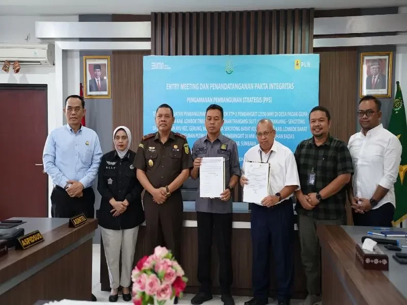 Kejati NTB Siap Kawal Tiga Paket Proyek Infrastruktur Kelistrikan PLN UIP Nusra