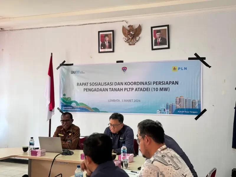 Gercap Hadirkan PLTP Atadei 10 MW, PLN UIP Nusra Gelar Rapat Koordinasi bersama Pemda Lembata