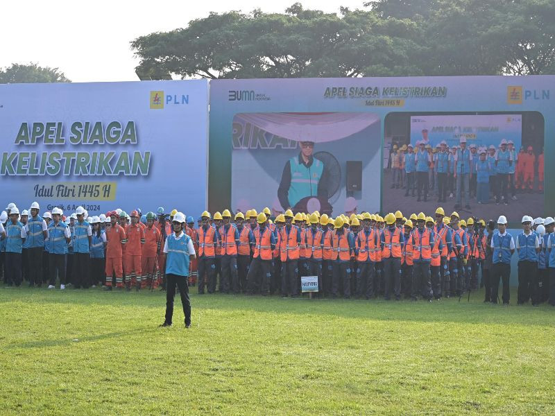 Gelar Apel Siaga Kelistrikan Nasional, Dirut PLN Pimpin Kesiapan Keandalan Listrik Masa Lebaran 2024